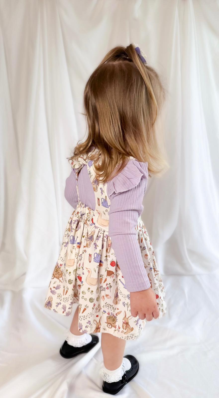 Lilac frill top