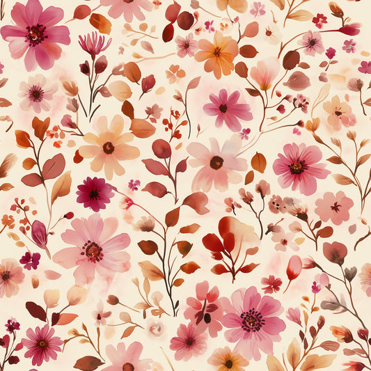 Mulberry Meadow - Organic Jersey Cotton